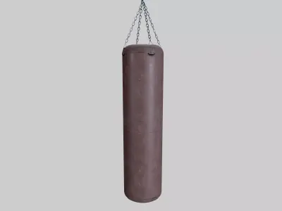 Punching Bag Low-poly 3D model shop