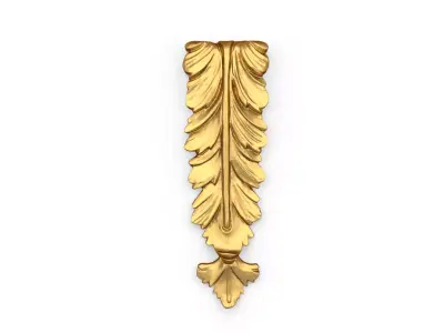 Classic decor ornament 168 3D model