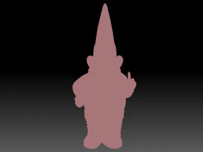 Gnome 3D print model