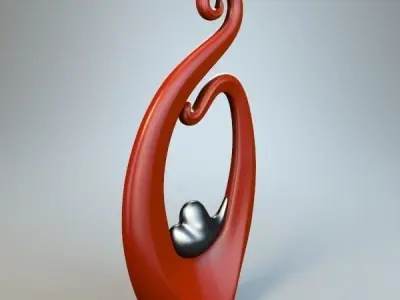 Black Hear m3 P 3D print model