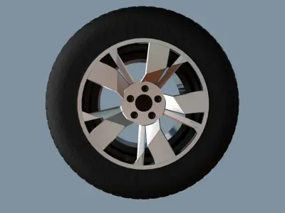 AS rims collection 7 - VW Cordova Low-poly 3D model