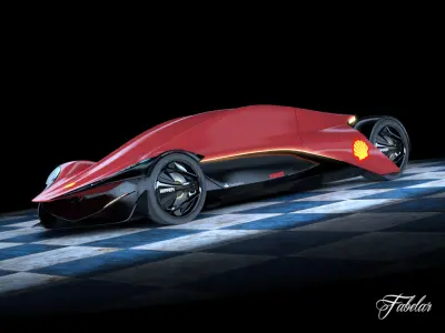 Ferrari Ineo concept 3D model