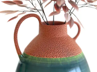 Crate and Barrel Ashland Vase 3D model