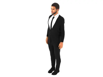 Kyle Walker Low-poly 3D model