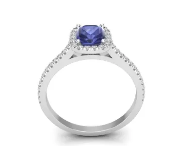 Engagement rings 3D print model shop