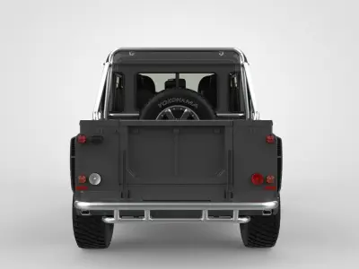 Land Rover Defender 3D model shop
