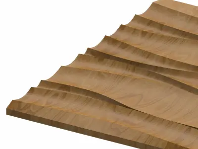 Decorative panel STL 3D model 31