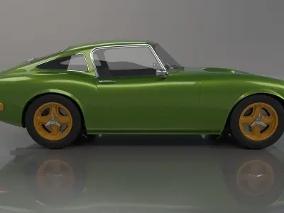 Lotus Elan 1964 Shapecraft High Poly 3D model