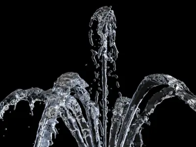 Fountain Water 3D model