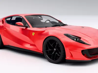 Ferrari 812 superfast 3D model