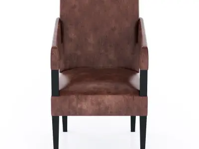 Holly hunt HUTTON OCCASIONAL CHAIR 3D model