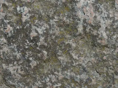 Valley Scene Low-poly 3D model