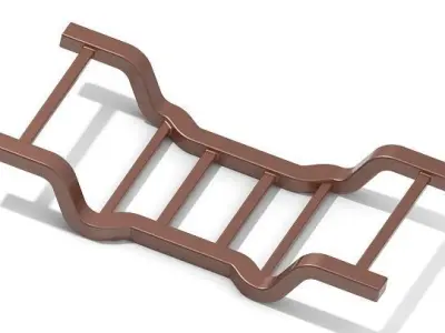 Kids Engineering Vehicle Chassis 3D print model