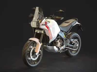 Base model  Ducati Desert X 2022 3D model