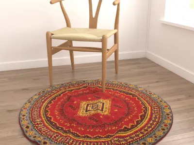 Rugs No 665 Low-poly 3D model