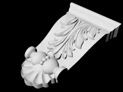 pilaster 3D model get