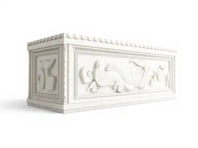 Giant Molding Elements Architectural Decor model pack Low-poly 3D model