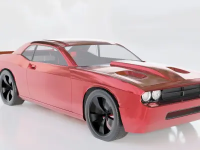 Dodge Challenger  3D model