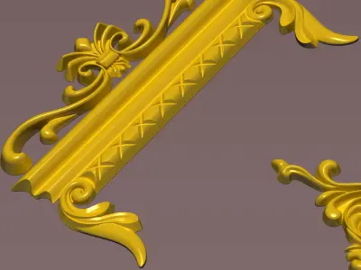 Decorative Frame 3D model