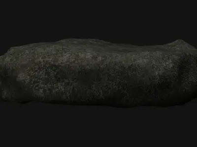Rock 07 - Cave Free low-poly 3D model