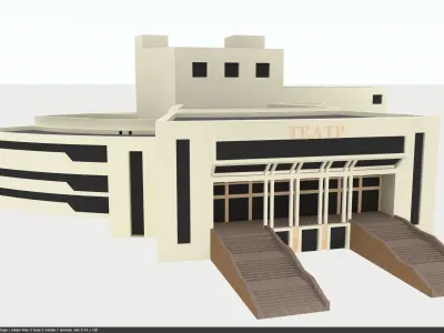 Theater  3D model