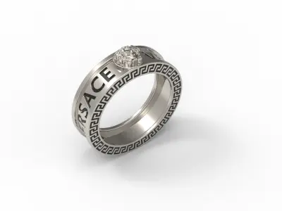 Vers ring for men 3D print model