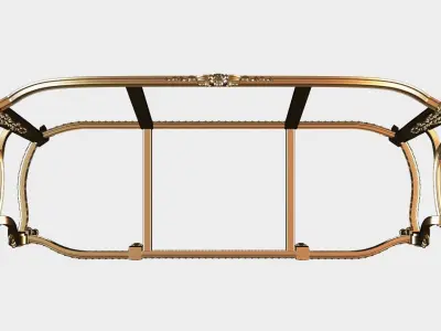 Carved canape for cnc 18 3D model