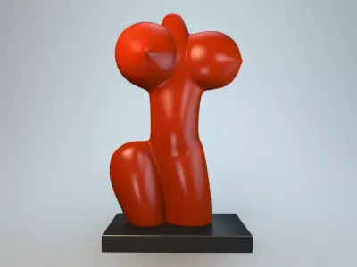 Sculpture Venus XX 3D model