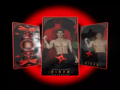 UE4 Parallax Cards Free low-poly 3D model