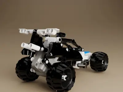 Lego Technic Off-road Racer 3D model