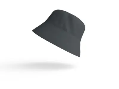 Bucket Hat M01 Low-poly 3D model