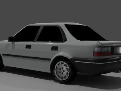Lowpoly AE92 Low-poly 3D model