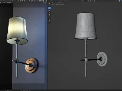 Wall Lampshade 3D model