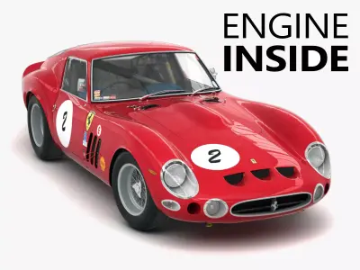 Ferrari 250 GTO - 330 GTO - 4561SA - Complete 3D model