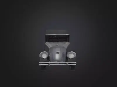 Vintage Classic car 3d model 3D model