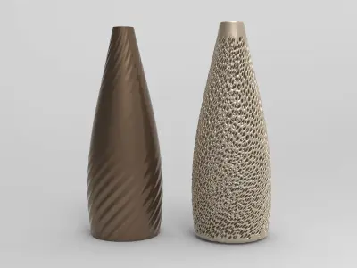 Vase Voronoi 65 3D print model