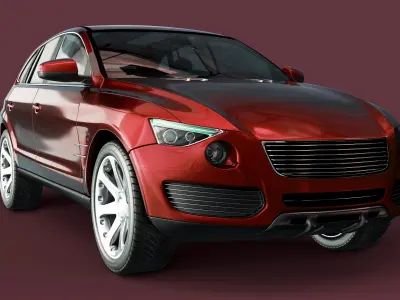 SUV CAR 3D model from CGTrader