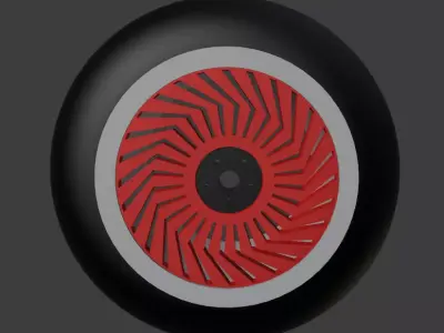 Wheel 3D model 18