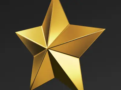Gold Star M 1 3D model