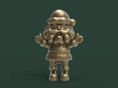 christmas sanda clase 3d model 3D print model