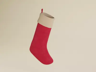 Christmas Socks 3D model