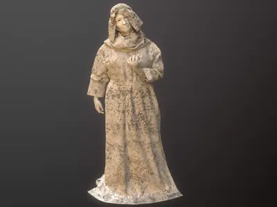 The Village Harmony Low-poly 3D model