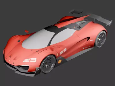 ferrari 3D 3D model