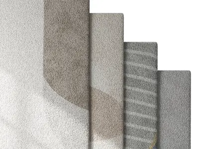 Carpet set 48 3D model