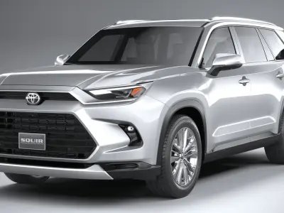 Toyota Grand Highlander 2024 3D model