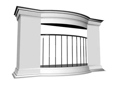 Fireplace 05 3D model