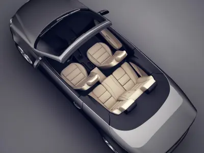 Volkswagen Eos convertible 3D model