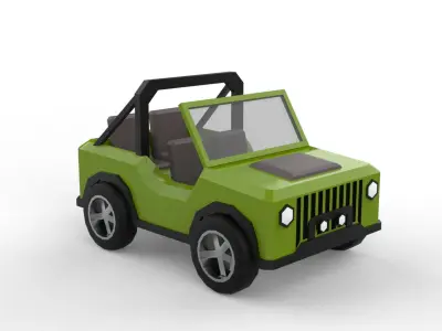  jeep car 3D model