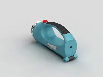 Multifunctional Flashlight 3D model