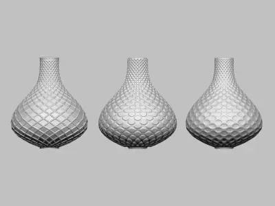 Flower vase for home decor  3D print model